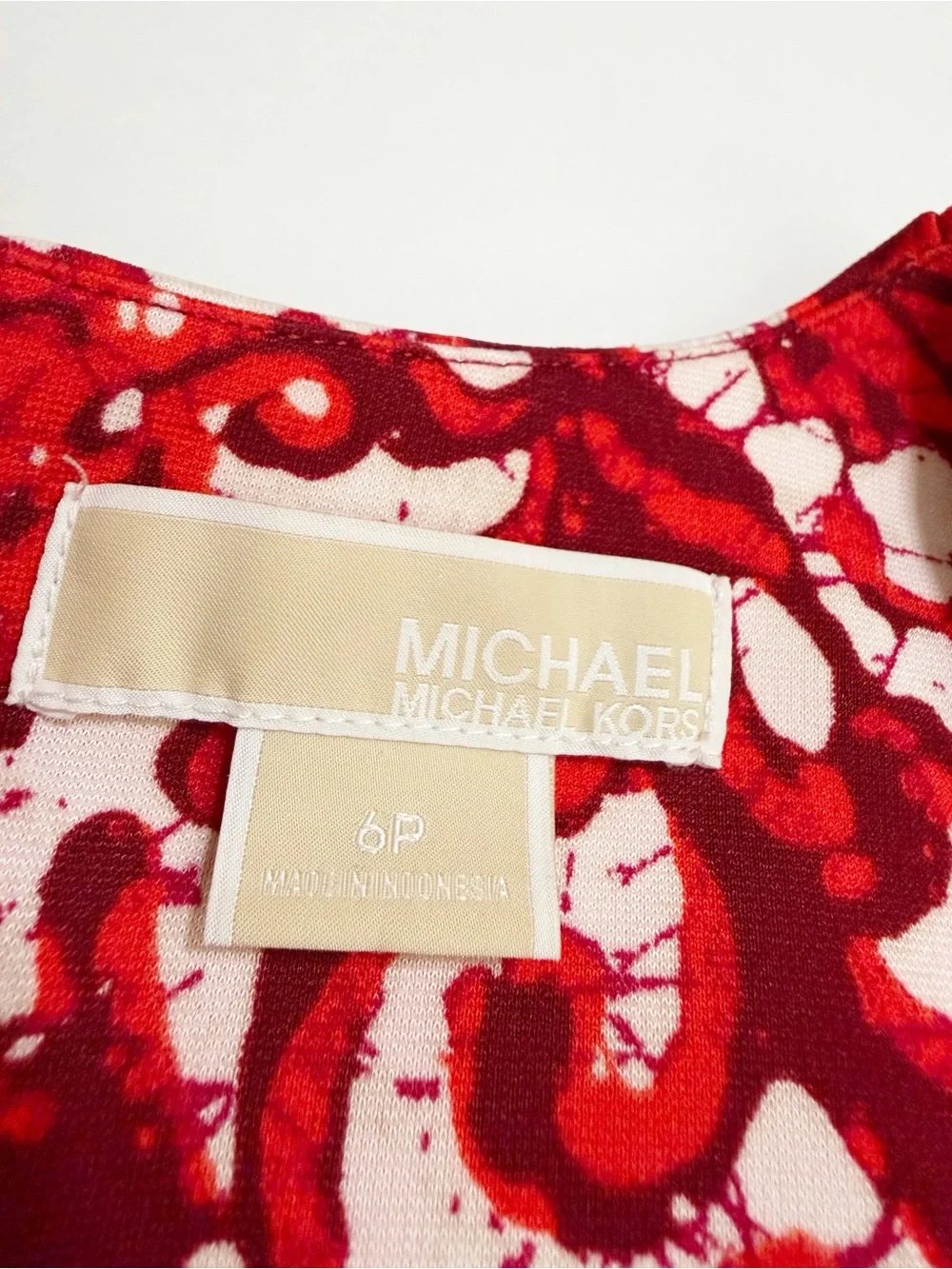 Michael Kors Paisley Fit and Flare Dress